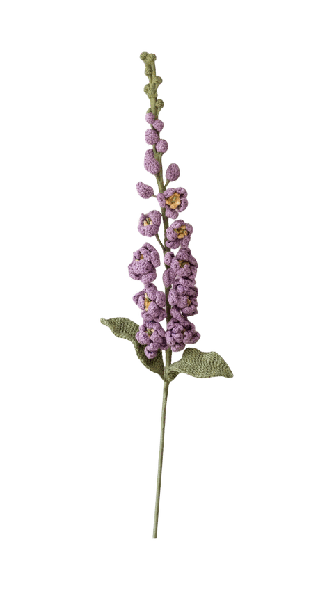 Helles Violetttt — gehäkelte Blume